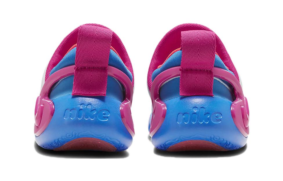 Nike Dynamo GO Slip Resistant Low Top Kids Lifestyle Shoes White Blue Pink Children Aged 3 7 Years Old FB9100-400