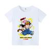 Slump Arale T-shirt Cute Girls Classic Anime Harajuku Cotton Kids Tees Streetwear Toddler Casual Short Sleeve Child Clothes Tops