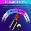8K ATV Smart TV Stick Android 14.0 Bluetooth 5.0 WiFi 6 Allwinner H618 Quad Core Cortex A53 Network Media Player Balso nuotolinio valdymo išmaniojo TV dėžutė