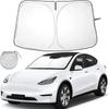 Umbrelă de soare pentru parbriz de mașină Acoperiri Vizoare Protector de protecție solară pentru geam din față Coche de umbrelă pentru Tesla Model 3 Y Accesorii de parasolar