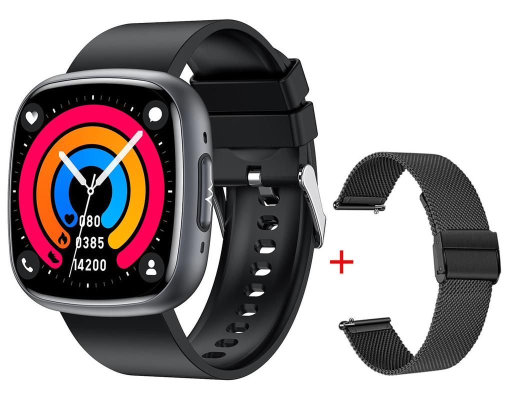 ET593 Smart Watch AMOLED ECG Acquisition Heart Health Analysis Micro Physical Examination BT Calling SOS Men Women Smartwatch