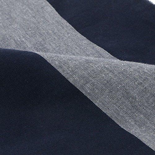 Imabari Towel Pillowcase, Gauze in Summer, Pile in Winter, Perfect for All Seasons, 45x90cm, Iori Line Pillowcase (Navy)