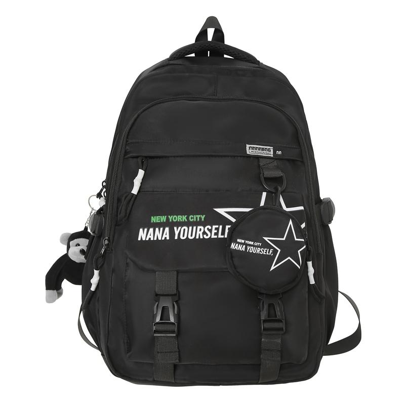Pánský cestovní batoh Student Schoolbag Campus Style Batoh pro ženy