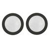 2pcs 6" Grill Wheels Replacement Parts For Charbroil And Other Brands Multi-functional Barbecue Grills Kitchen Accessories