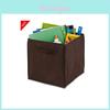 Foldable Cloth Storage Bin For Home Organization With 21l Space For Wardrobe Use