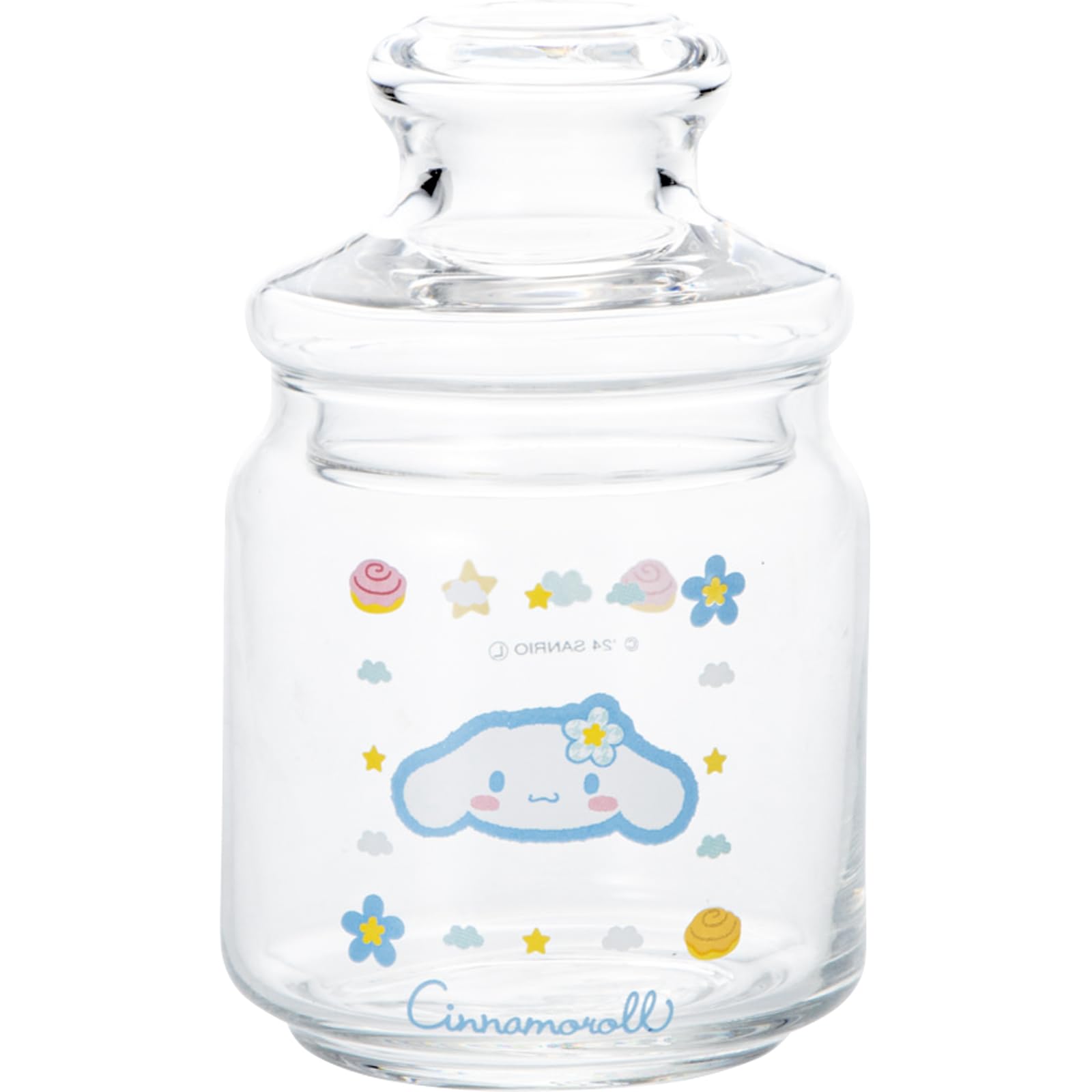 

Sanrio Ретро Конфетница Стеклянная Банка Контейнер для Хранения 500мл 9 х 15см Персонажи Посуда Контейнер для Конфет Товары Разное Прозрачный Сделано в Японии