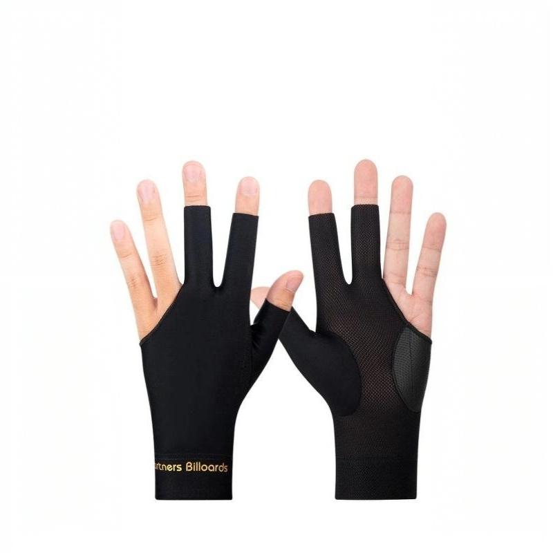 Billiard Gloves Three Fingers Carom Billiards Gloves Professional Breathable Thin High-End Billiard Accessories Snooker Gloves