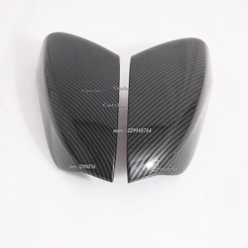 For Chevrolet Cavalier ONIX    Carbon Fiber Door Side Rearview Mirror Cover Trim Overlay Decoration Car Accessoriesc