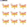 15PCS Enamel Colorful Dragonfly Charms Pendant Supplies For DIY Handmade Earrings Bracelets Jewelry Making Findings Accessories