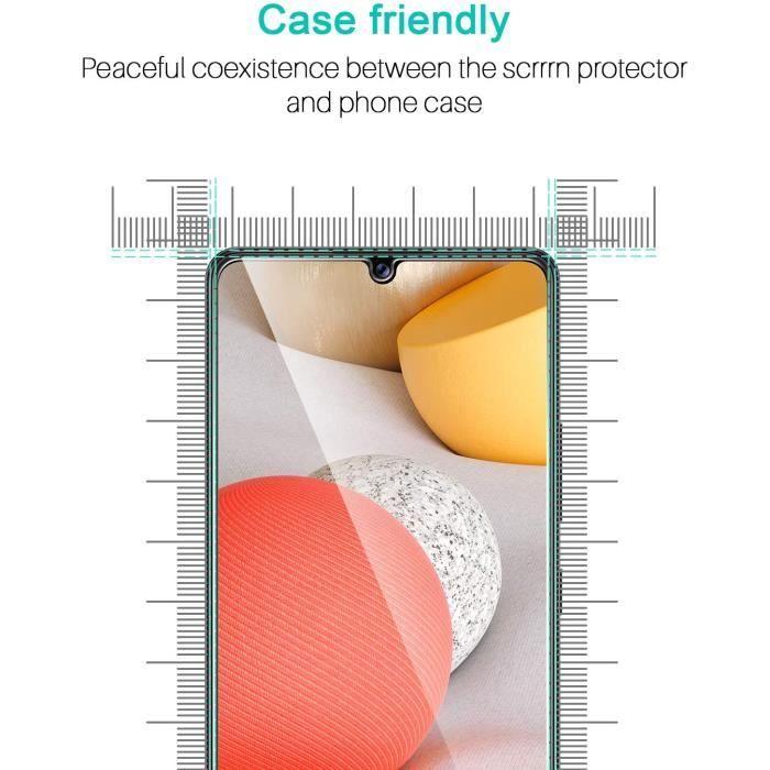 Vitre protection ecran pour Samsung Galaxy A12 Verre trempé incassable lot de [X2] Tempered Glass