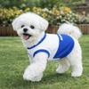 Lightweight Pet Mesh Vest Two-Tone Design Dog T-Shirt Fashion Summer Dog Clothing  Casual Outfit
