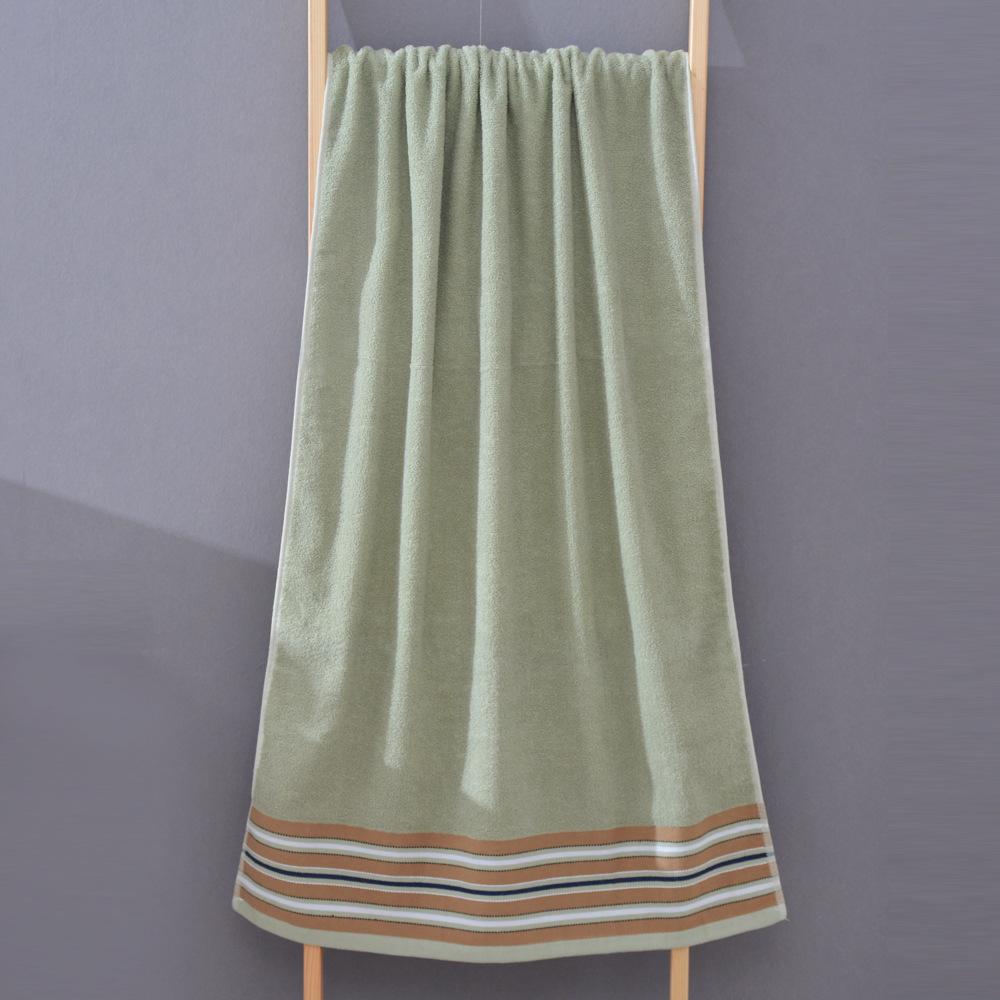 Striped Bath Towel Set, Absorbent & Quick-drying Showering Towel, Super Soft & Skin-friendly Bathing Towel, for Home Bathroom, Ideal Bathroom Supplies
