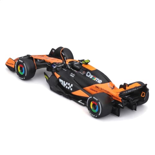 Bburago 2024 Model 1/43 Scale F1 McLaren MCL38 #4 Lando Norris / Race Sports Car Diecast Model Car 18-38214 (#4)