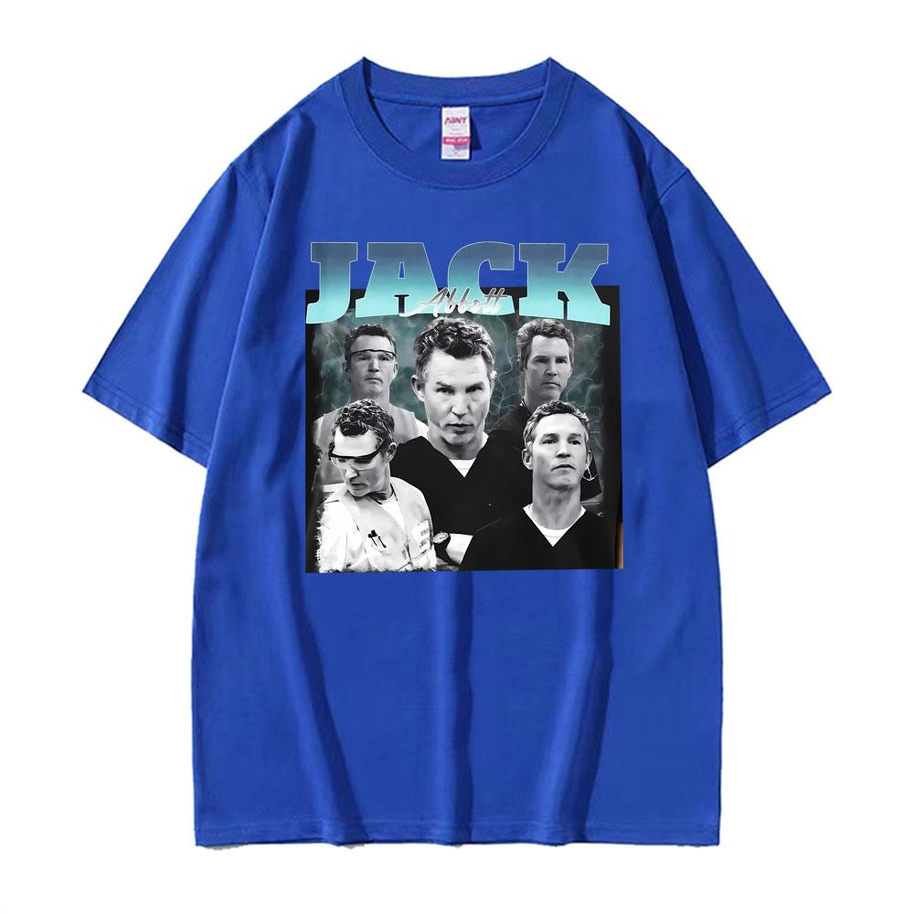 Dr Jack Abbott Vintage Unisex Graphic Tshirts Unisex Women Summer Fashion Style Classic T Shirt Cotton ONeck Loose Tee Shirt