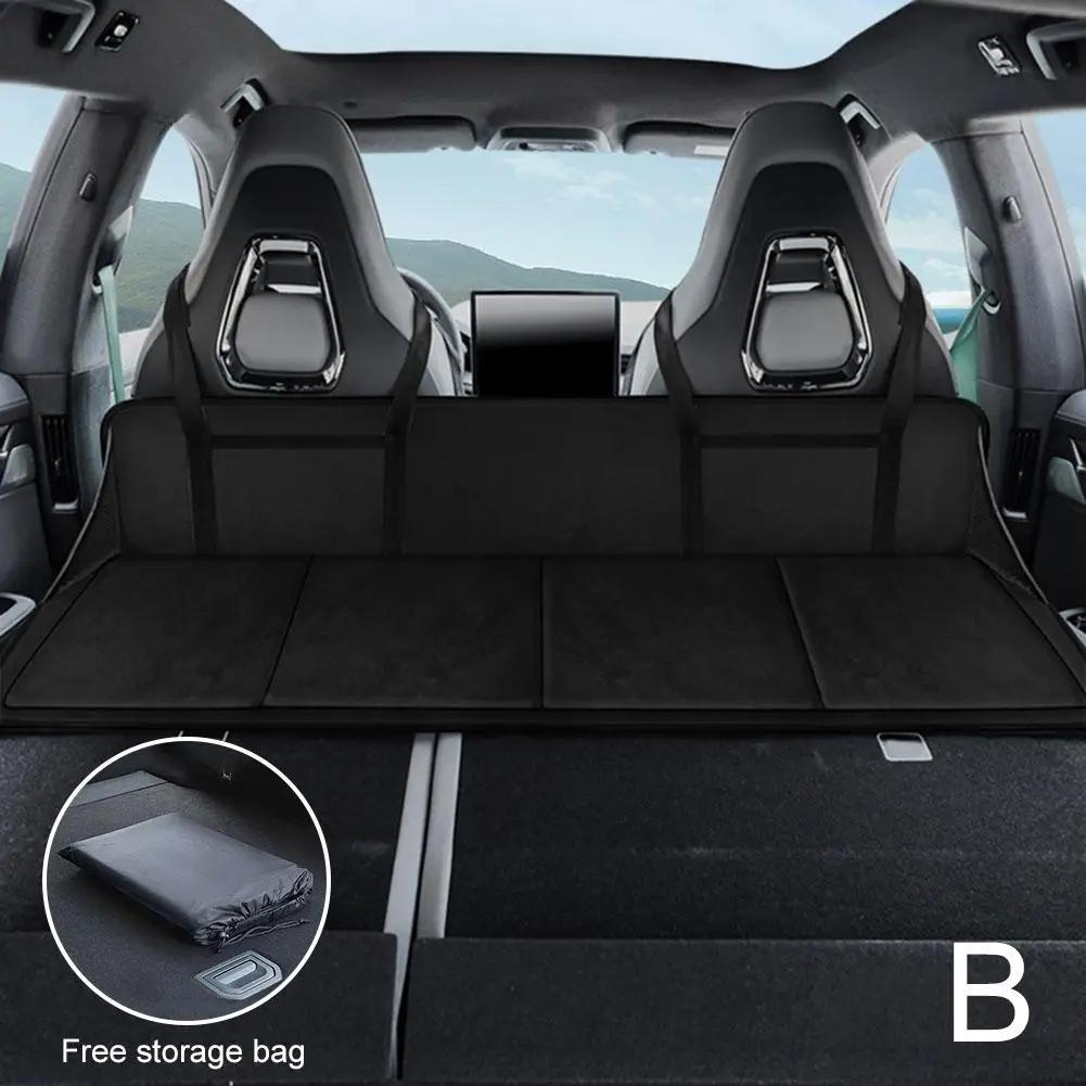 

Car Head Guard SUV In Car Folding Of Rear Car Sleeping Mats Extension Board Trunk Sleeping Camping Mattress чёрный