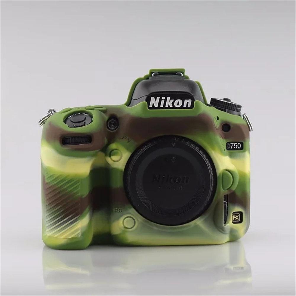 Miękki silikonowy futerał ochronny na korpus aparatu Nikon D750 Gumowa osłona Skin