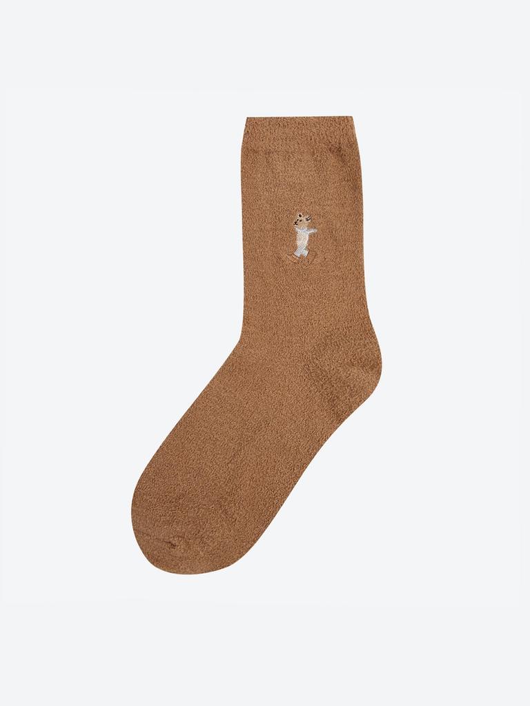 [Schuwer] Embroidered Sleep Socks HPAO5EFV06