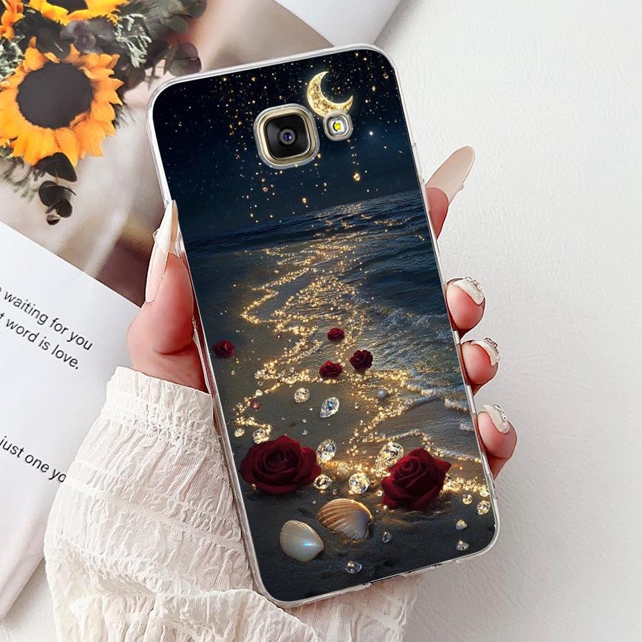 Für Samsung Galaxy A5 2016 2017 Hülle SM-A510F SM-A520F Stilvolle Bemalte Abdeckung Weiche Silikonhüllen Für Samsung A5 2017 2016 Fundas