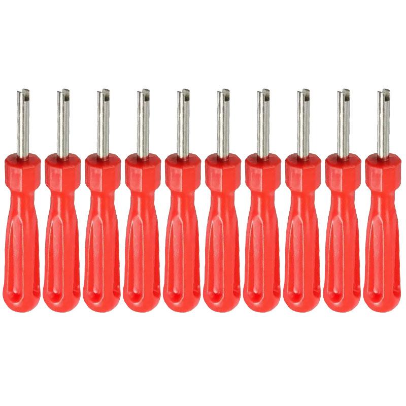 20/10/5PC Valve Core Remover Removal Tool Screwdriver Car Bike Bicycle Motorcycle Professional Tire Repair Shops Essential Tools