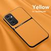 For Samsung Galaxy A55 5G Case Car Magnetic Holder Leather Back Cover For Sumsung A55 A 55 GalaxyA55 5G Soft TPU Silicone Coque