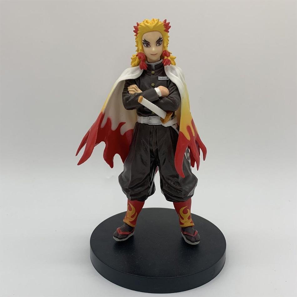 Anime Demon Slayer Figure Kamado Tanjirou Nezuko Action Figures PVC Model Toys Zenitsu Figurine Inosuke Kimetsu No Yaiba Figura