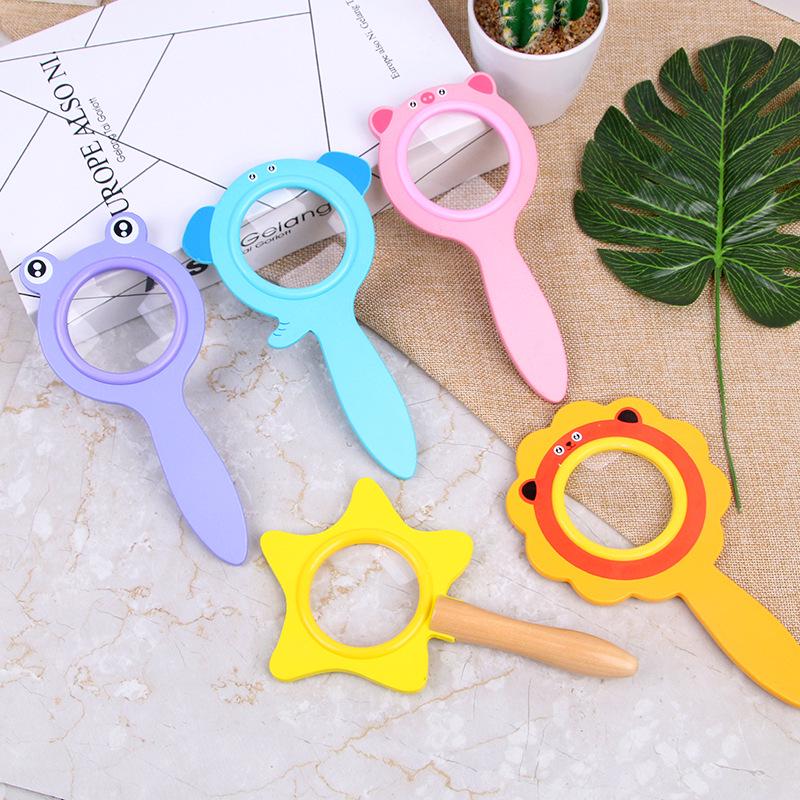 

Weiwei Tiger Children s Cartoon Magnifying Glass - Early Education Toy for Outdoor Exploration (Ages 3-6)