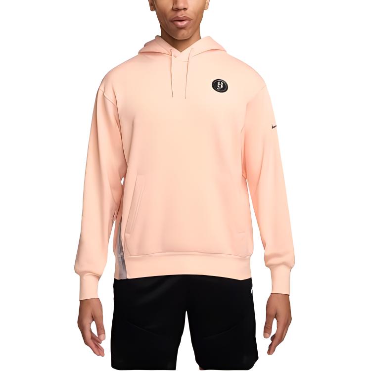 

Nike As U Nk Sabrina Signature Hoodie Solid Color Fashion Universal Long Sleeve Sweatshirt Men Hoodies Pink FV3206-664 S