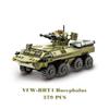 Hummer de Guerra AH64 Stryker Tanque Blindado Coche Soldado del Ejército de EE. UU. Guerra Moderna Armas Modelo Bloques de Construcción Ladrillo Niños Niños Juguetes