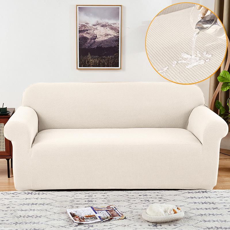Waterproof Sofa Cover Armchair Slipcover 1/2/3/4 Seater Cover Stretch Plaid Sofa Cover Furniture Protector for Home Living Room
