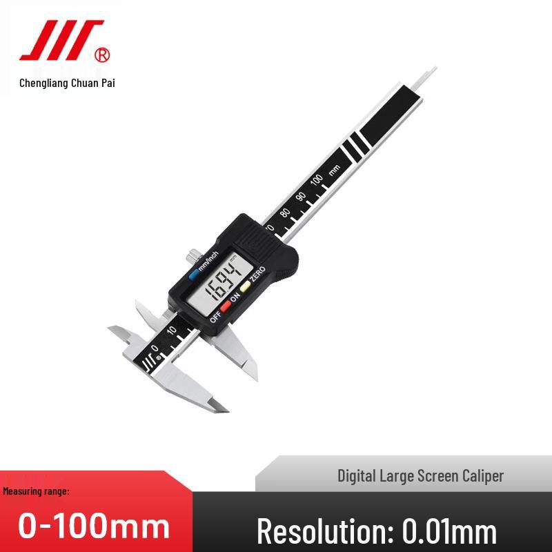Chuan High Precision Digital Vernier Caliper 0-200mm Electronic Measuring Tool