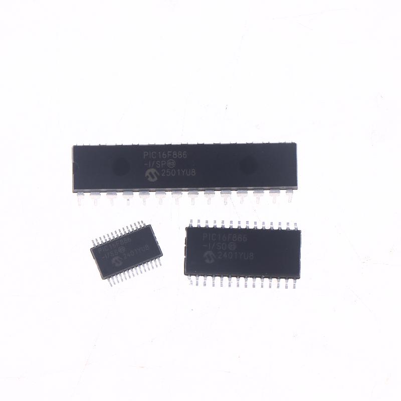 1 Piece Diy Accessories  Pic16F886-I/Ss Pic16F886-I/So Pic16F886-I/Sp Chipset Electronic Components