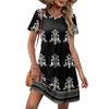 Dresses For Women Short Sleeve O Neck Casual Dresses Waist Maternity Dress With Pockets
