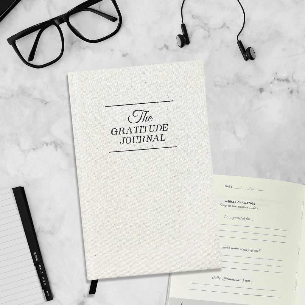 Cross-Border Gratitude Journal & Planner - Linen Fabric