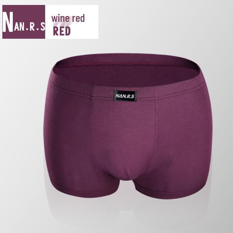 Modal Bamboo Mid-Rise Men's Boxer Briefs - Comfortable, Breathable, Sweat-Absorbing Underwear