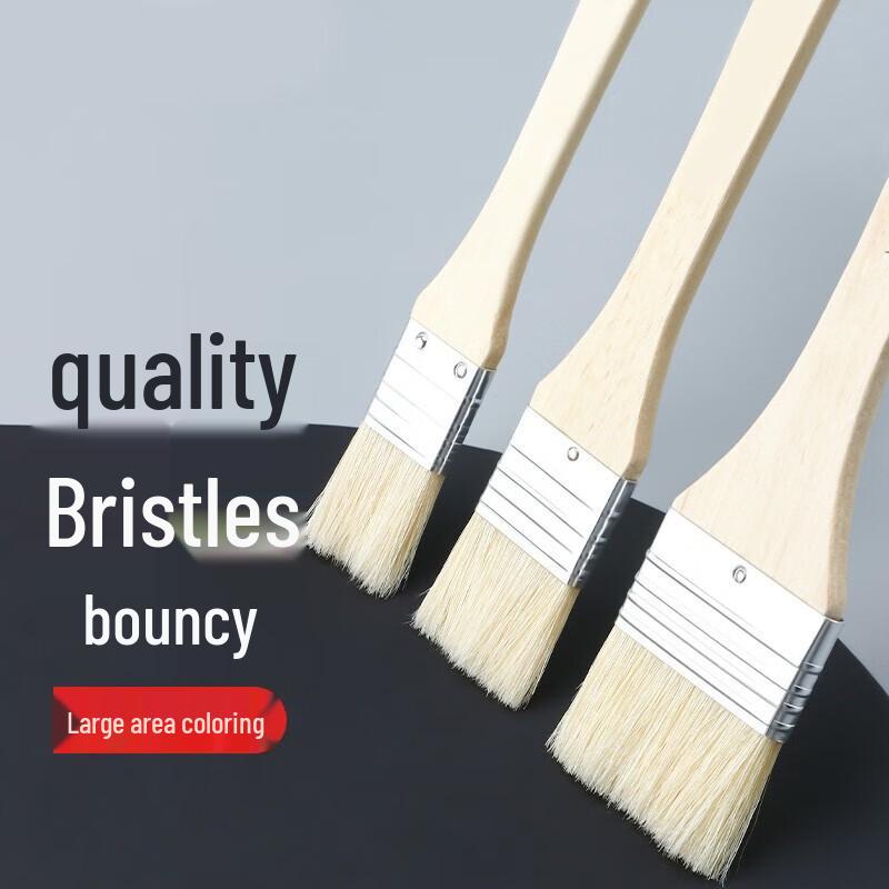 Xunhuo Hog Bristle Flat Paint Brush