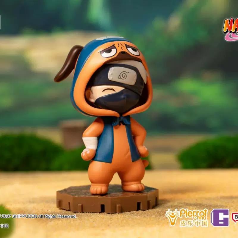 In Stock Bandai Naruto Pajamars Blind Box Chibi Pajama Style Figures Christmas Gifts Desktop Decoration Collection Trendy Toys