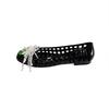Fashion Flat Sandal Shoe Summer Heels 2025 Women's Without Girls Plastic Rhinestone New Outside Flower Scandals Floral Rhinestone Sandal