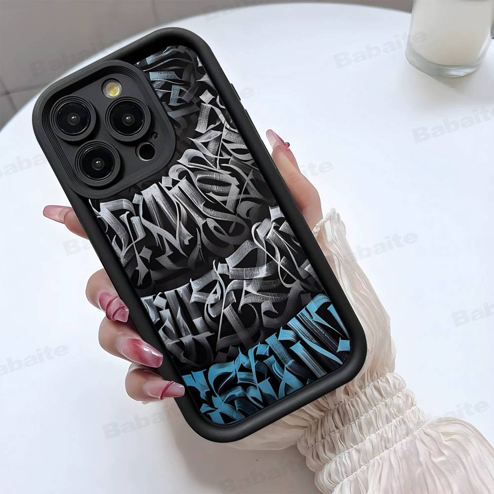 

Pokras Lampas Art Graffiti Phone Case For IPhone 17 16 15 14 13 Pro Max Plus 12 11 Cover iPhone 13 pro