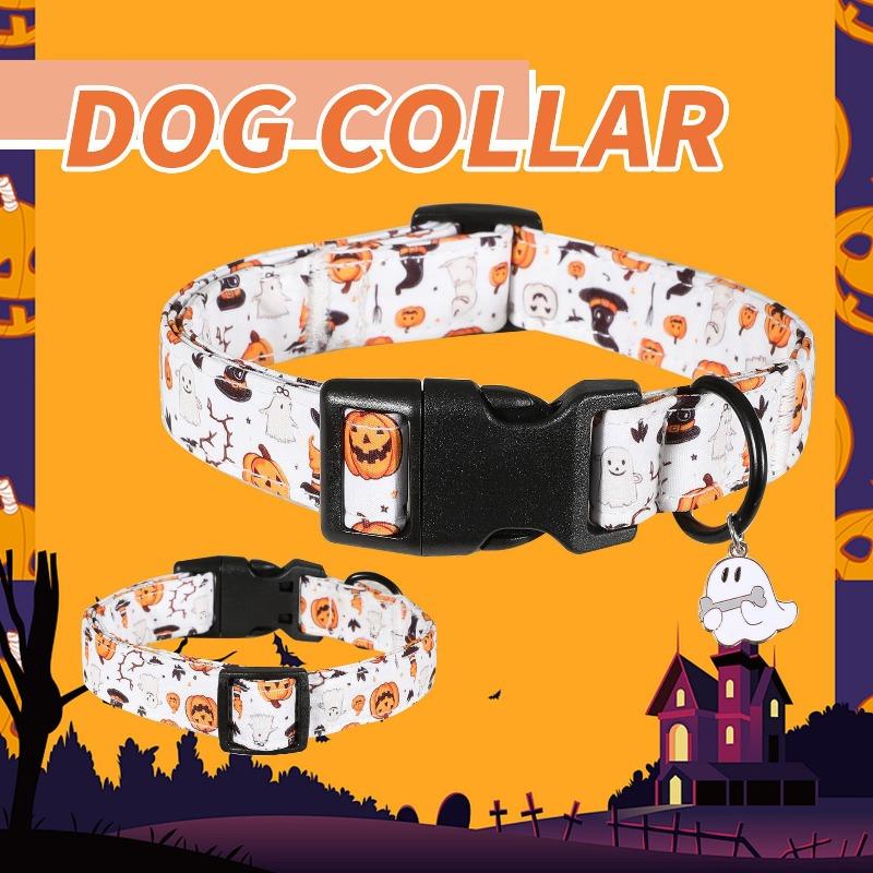 Halloween Dog Collars Anti Bite Neck Covers Pet Necklace Specific for Going Out Necking Large Medium Small Dog Cat Collars