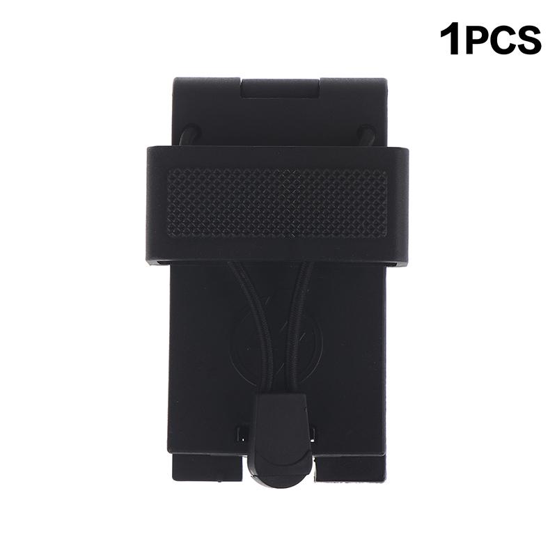Radio Belt Clip Holder Radio Carry Holster Plastic Compact Secure Black Anti Slip For Law Enforcement Duty Belt