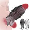 G-spot Stimulate Penis Enlargement Sex Toys For Men Cock Ring Stretcher Extender Sleeve Reusable Goods Adults Products
