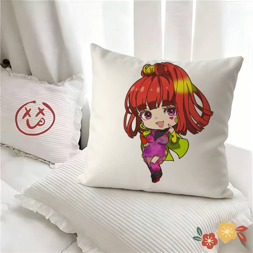 Pc Anime GGnosia Pillow Case Fashion Square Pillowcase Bedroom Sofa Room Ins Decoration Leisure