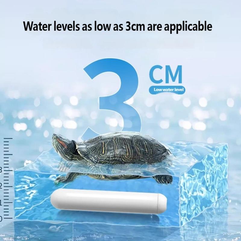 Small Fishes Tanks Heating Thermostats Adjustable Temperature Thermostats Heater Rod Ceramics Aquariums Heater for Animal Drinking Water