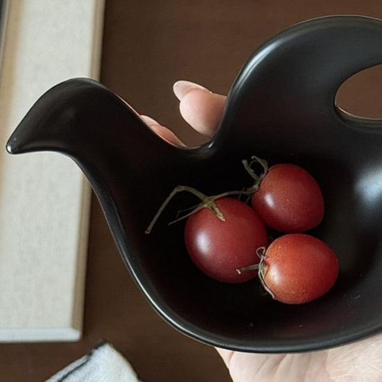 Keramik Soßenschale Kreative Süße Taube Gewürzschale Cartoon Dip-Schälchen Teller Snackteller Küchenzubehör