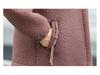 Plush Winter Coat for Middle-Aged Women: Lamb Wool Cotton Jacket, Stylish and Warm for Moms with Added Lining
