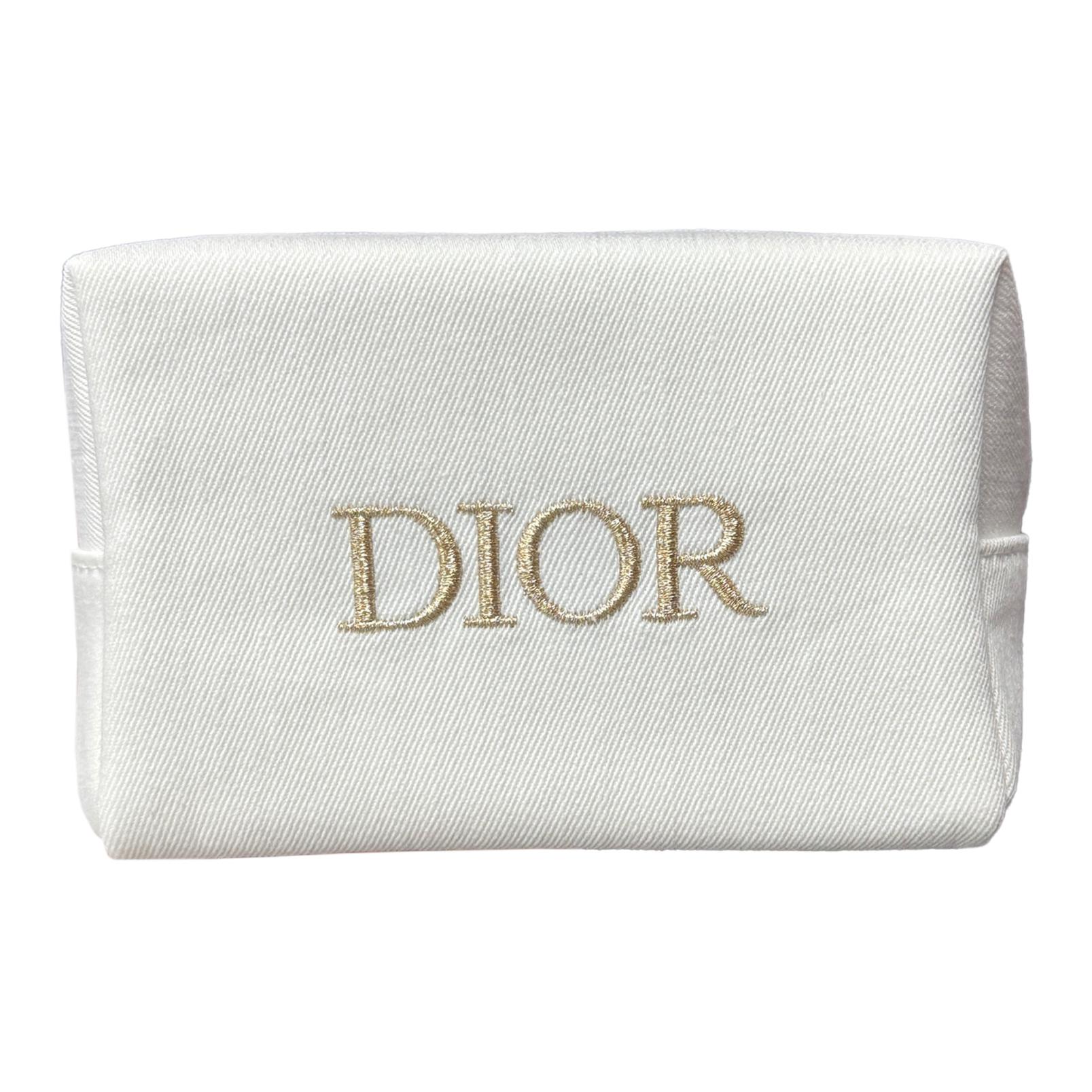 

DIOR Мінімалістичний Сучасний Класичний Принт Денім Білі Косметички Портативні 18*9*11см 18*9*11cm