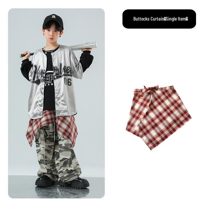 Abbigliamento Hip Hop alla Moda per Bambini: Street Dance, Jazz, Abbigliamento da Performance Cool per Ragazzi e Ragazze
