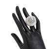 2Pcs/Set Luxury Geometric Adjustable Open Rings For Women Vintage Irregular Square Chunky Knuckle Ring Wedding Jewelry