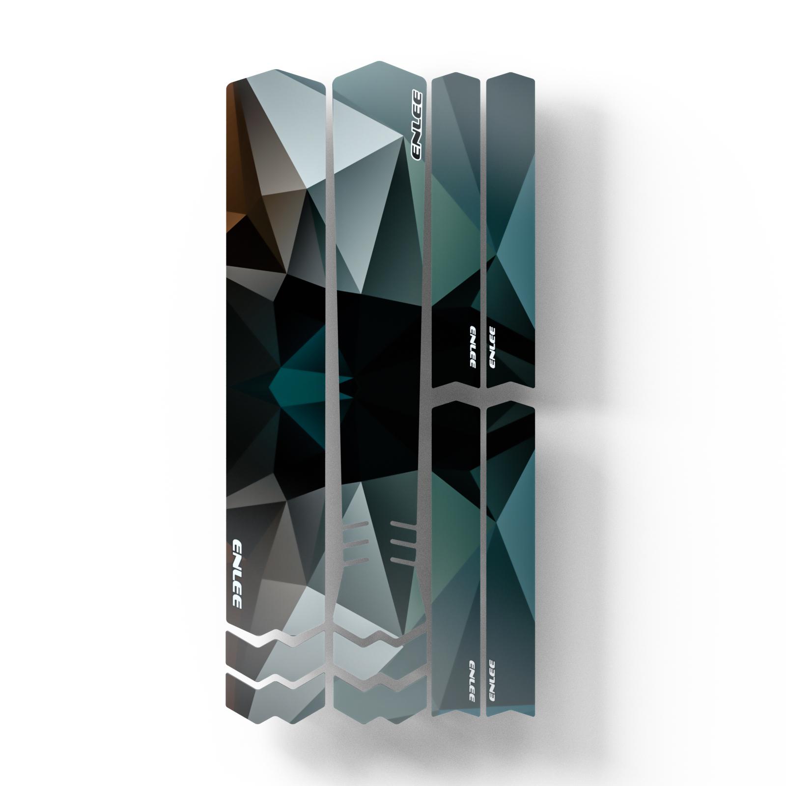 

3D Рамка для постера велосипеда Устойчивая к царапинам МТБ Дорожный велосипед HD Защитная пленка Съемная наклейка Противоскользящая защита Крышка рамы