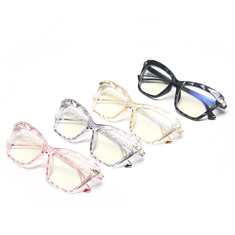 VIVIBEE Women Cat Eye Anti Blue Ray Glasses 2025 Trending Cateye Black Frame Blue Light Blocking Computer Female Eyeglasses
